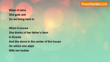 Lewis Eron - Your Bubbe Rochel Is Cared For in the Home