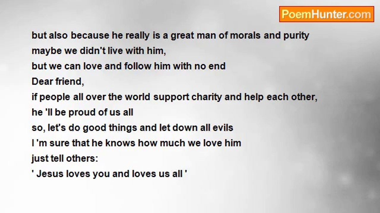 Rehab Helmy - Jesus loves you and loves us all