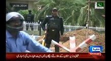 Karachi police foiled terrorists attack on Polio workers - Two terrorists killed, explosives recovered. crack down on Kachi Abadis after Airport Attack.