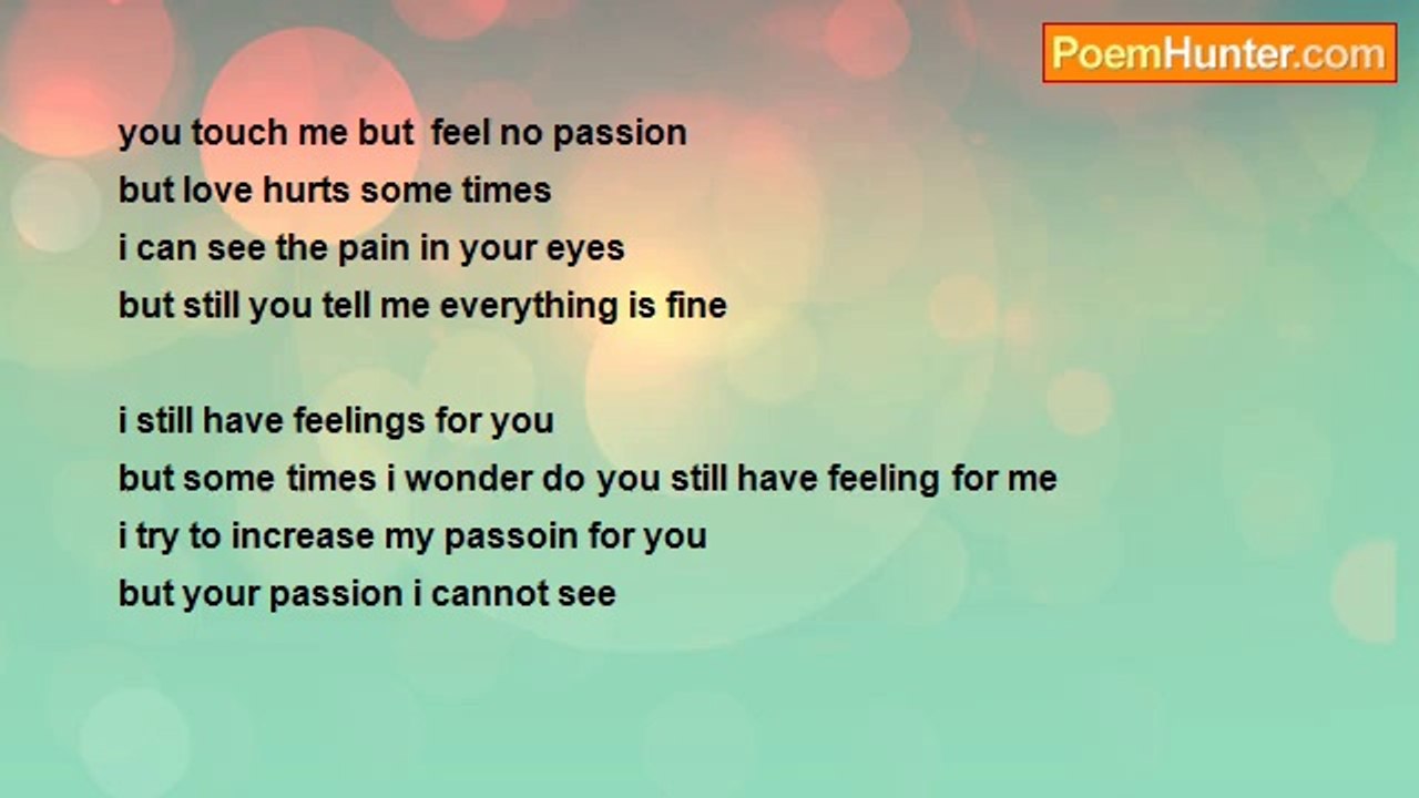 gary morgan - no passion