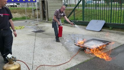 Aubigny : comment éteindre un feu