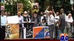 Hundreds attend protest against closure of all Geo family channels in Pakistan