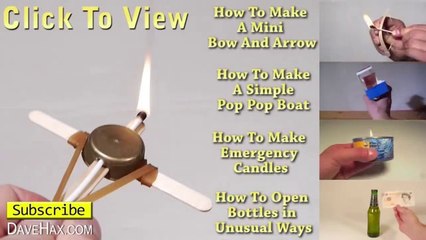 How to Make a Mini Crossbow!