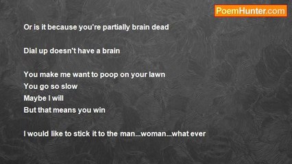 Kori Haffmun - My hate for Dial-up