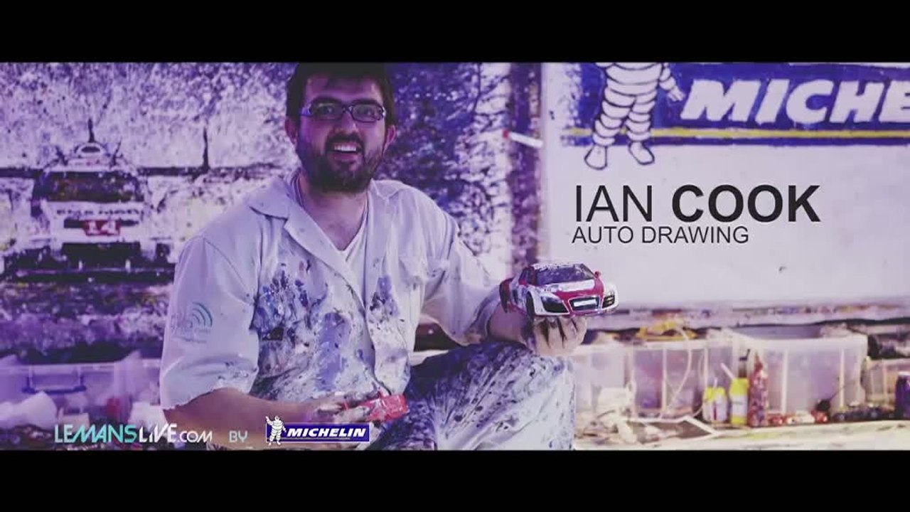 24H du Mans 2014 #8 - Artwork avec une voiture ... radiocommandée