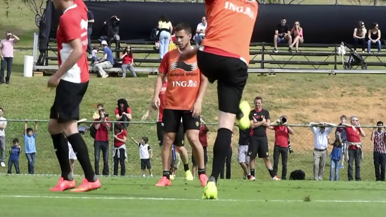 Mondial-2014: la tension monte chez les Diables Rouges belges