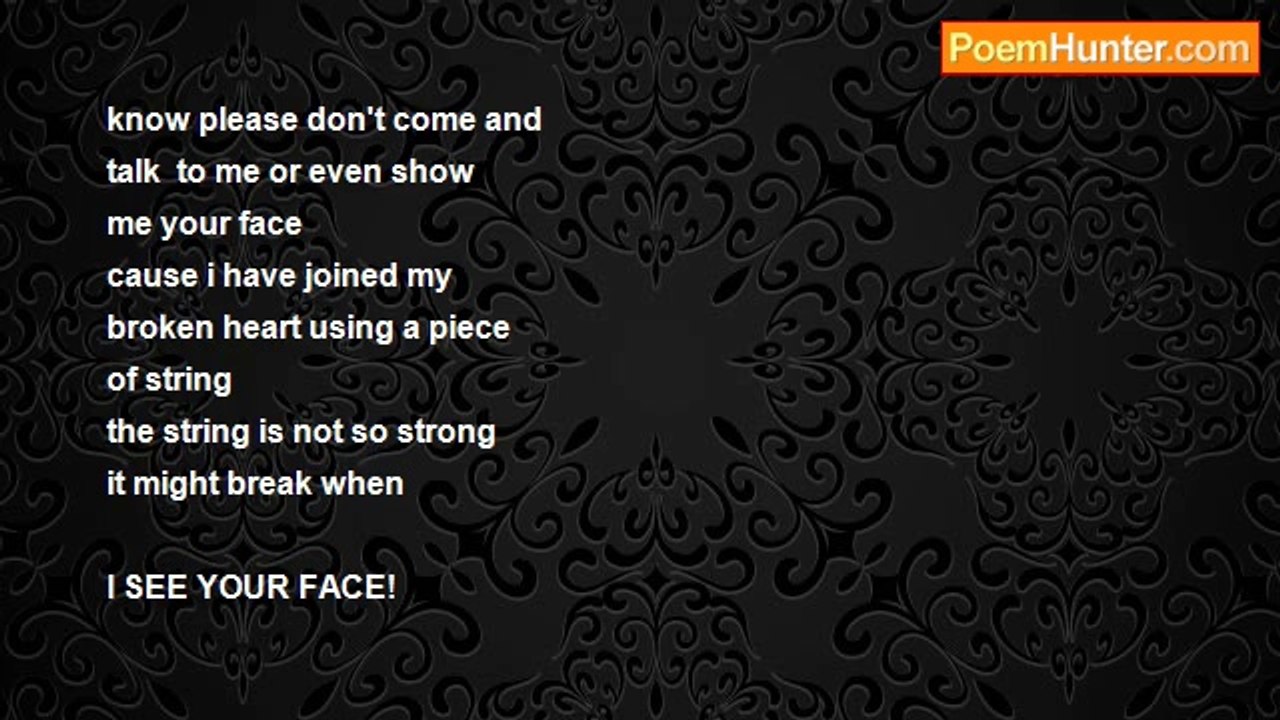 sukhmani chawla - When I See Your Face!