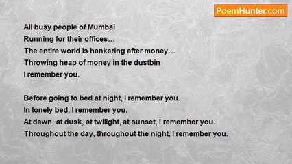 Sudipta Biswas - I REMEMBER YOU