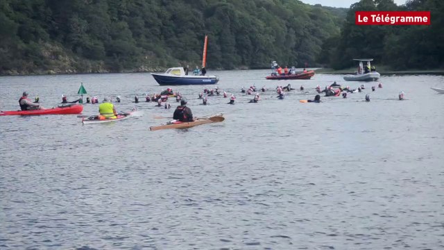 Paimpol. La descente du Trieux à la nage