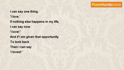 Heather Z. Hanna - One Thing