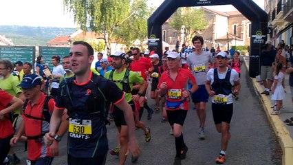 Les Drayes du Vercors 2014. Départ du 25KM