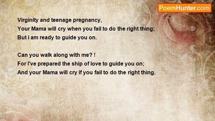 Edward Kofi Louis - Virginity And Teenage Pregnancy