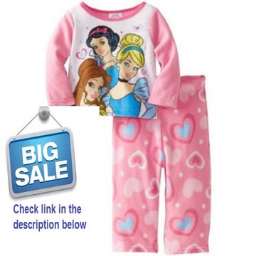 Best Deals Disney Princess Baby-Girls Infant Fleece Pajama Set Review