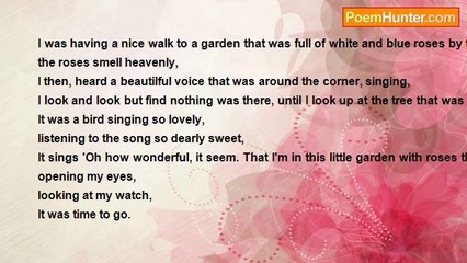 lee sharon - The bird that was in the little garden.