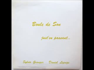 Boule De Son "Le Temps Est Venu"1975 Canada Folk Prog