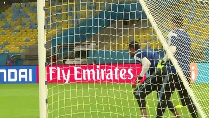 تدريبات المنتخب الارجنتيني خلال استعداده للقاء منتخب البوسنة