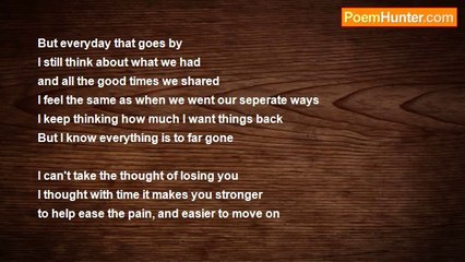 Sara Panicali - Thought of losing you
