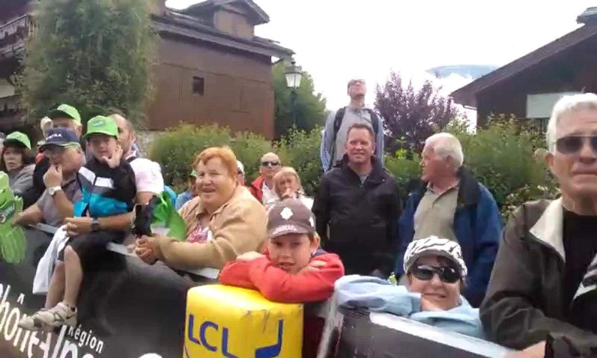Arrivée du Critérium du Dauphiné à Courchevel