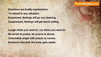 Rm.Shanmugam Chettiar. - The Body Gets Septic