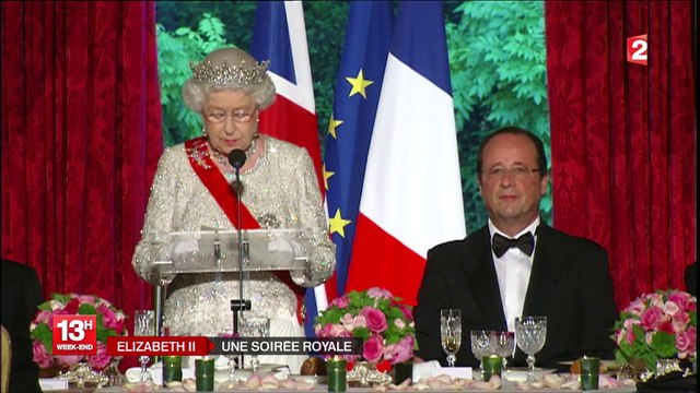 Visite de la Reine Elisabeth 2 en France (le 07 juin 2014)