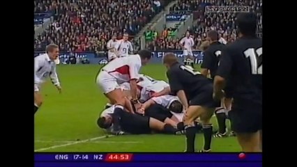 Le match de Wilkinson contre la Nouvelle-Zélande en 2002