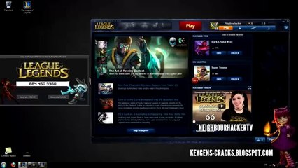 League of Legends Riot Codes Generator [2014]
