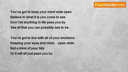 Linda Winchell - 'Keep Your Mind Wide Open'