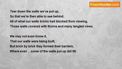 Linda Winchell - 'Tear Down The Walls'