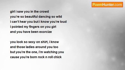 Manonton Dalan - cause you're born rock n chick