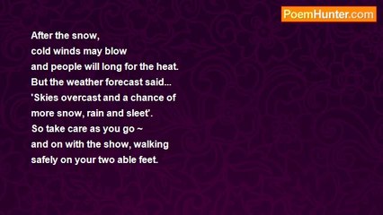 Joyce Hemsley - January Snow 2010