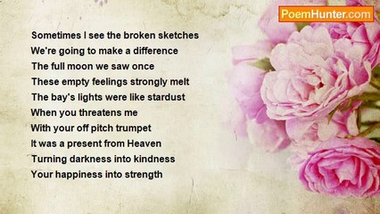 Ahmad Shiddiqi - Sometimes I see the broken sketches