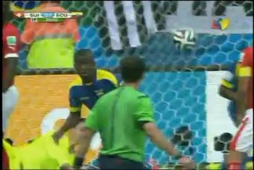 Gol de Enner Valencia a Suiza