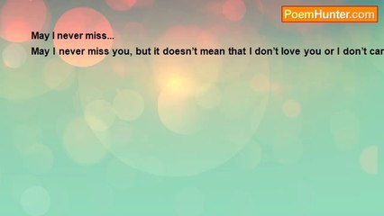 Mohammed AlBalushi - May I never miss...