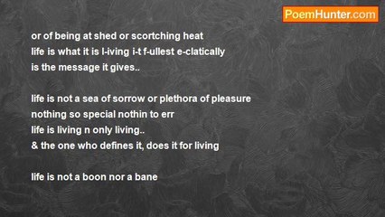 Srishti Shrivastava - LIFE IS JUST LIFE