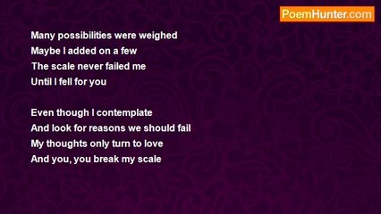 Whitney Albright - A Love Scale