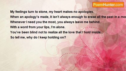 Hailey Marie - No apologies