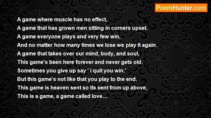 THEODORE CARLTON III - A Game Called Love