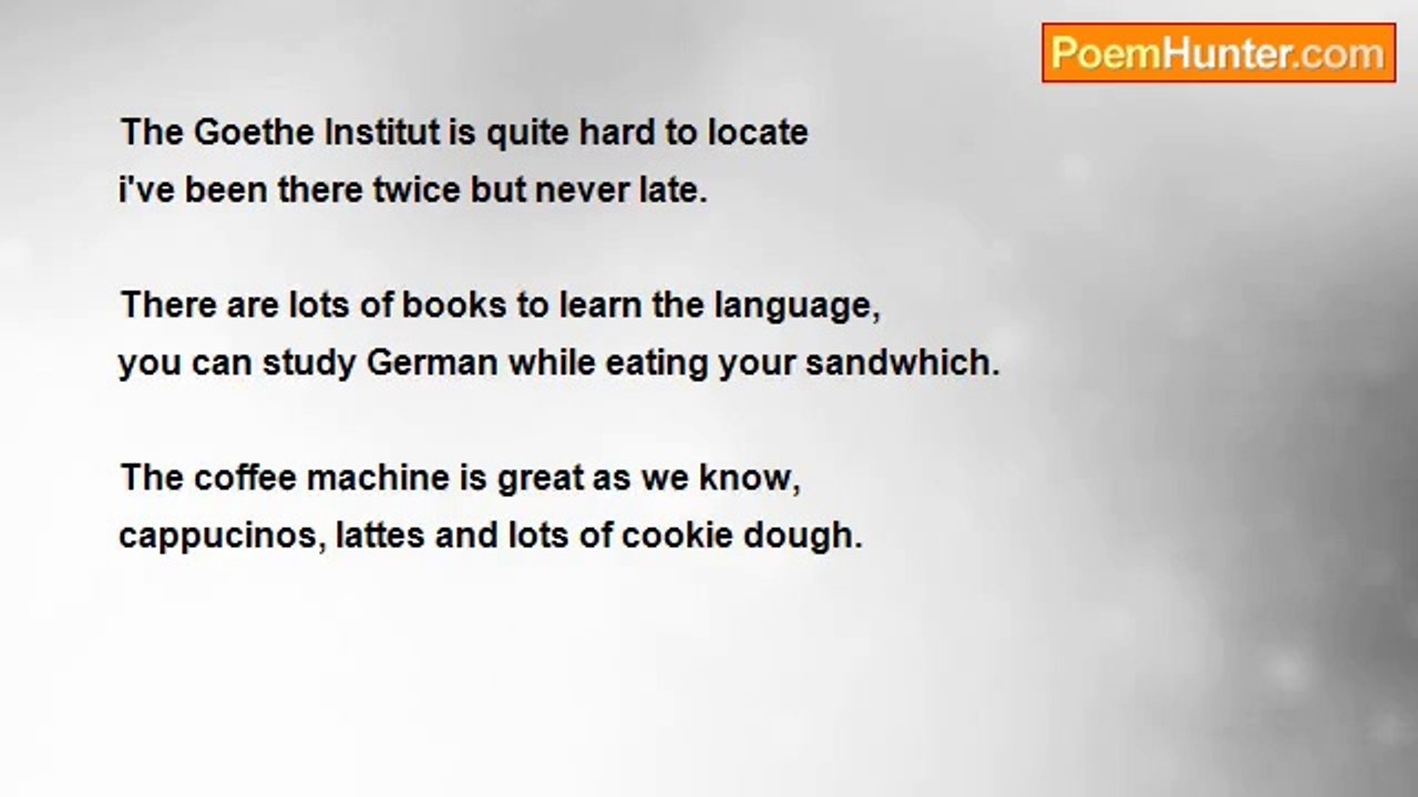 amy curran - Goethe Institut