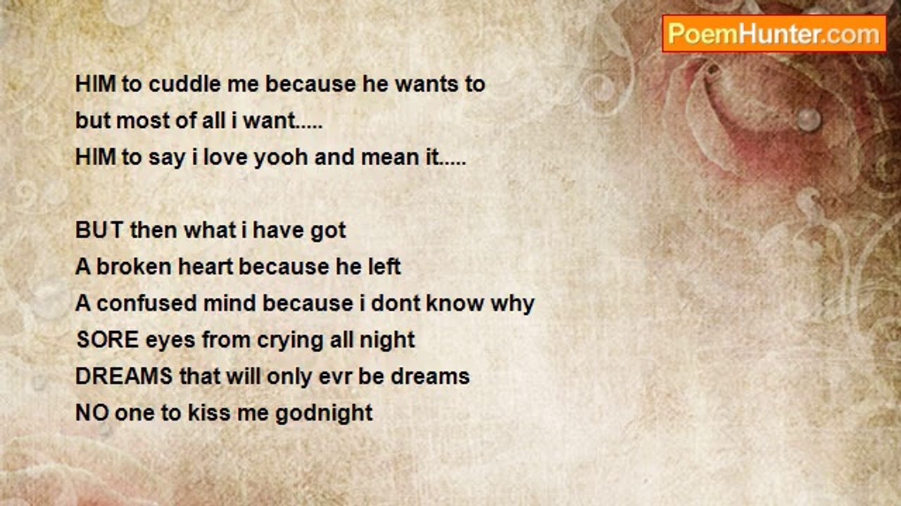 Ashlea VealSinfield - What I want