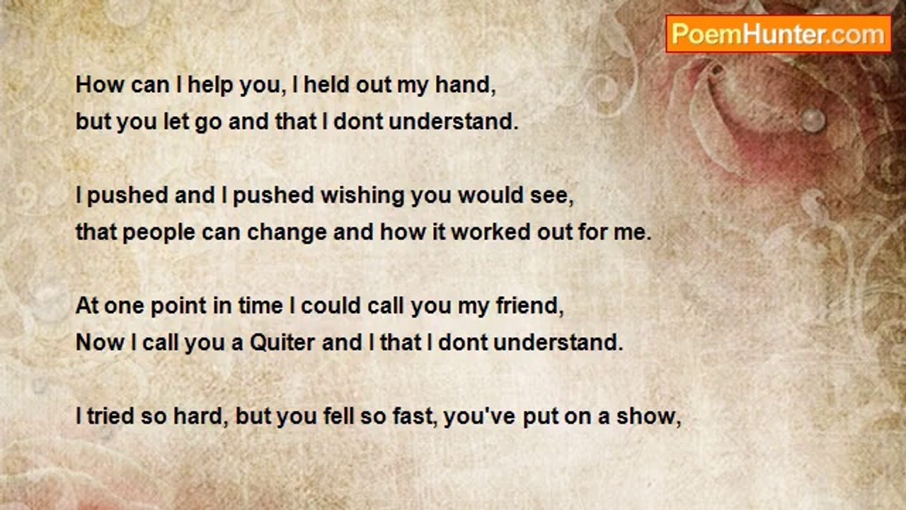 carmelitta gannon - I dont Understand
