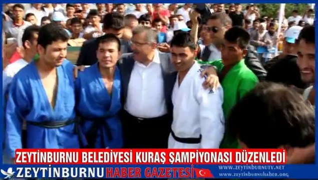 Zeytinburnu Belediyesi 1.Kuraş Musabakalarını Sahilde Düzenledi