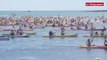Bénodet (29). Remontée de l'Odet en kayak :  800 embarcations