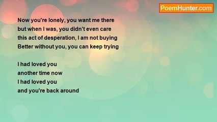 Marcquiese Burrell - I Am So Over You