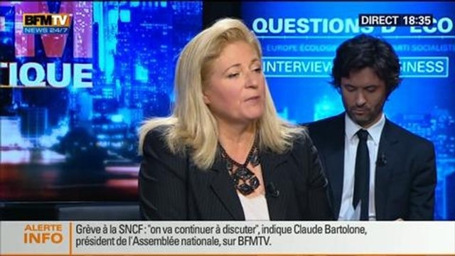 BFM Politique : L'interview BFM Business, Claude Bartolone répond aux questions d'Hedwige Chevrillon - 15/06 2/5