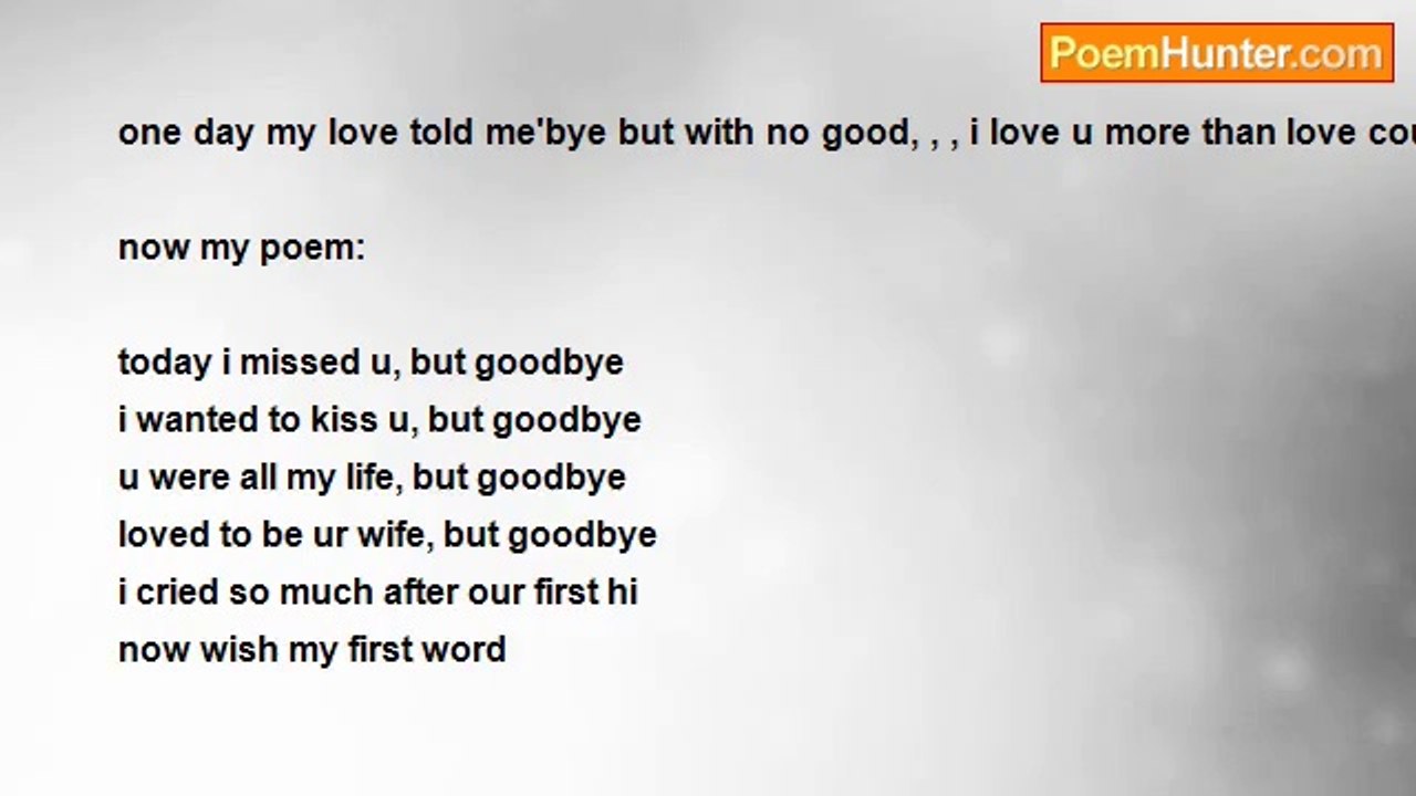 negar shahnouri - goodbye