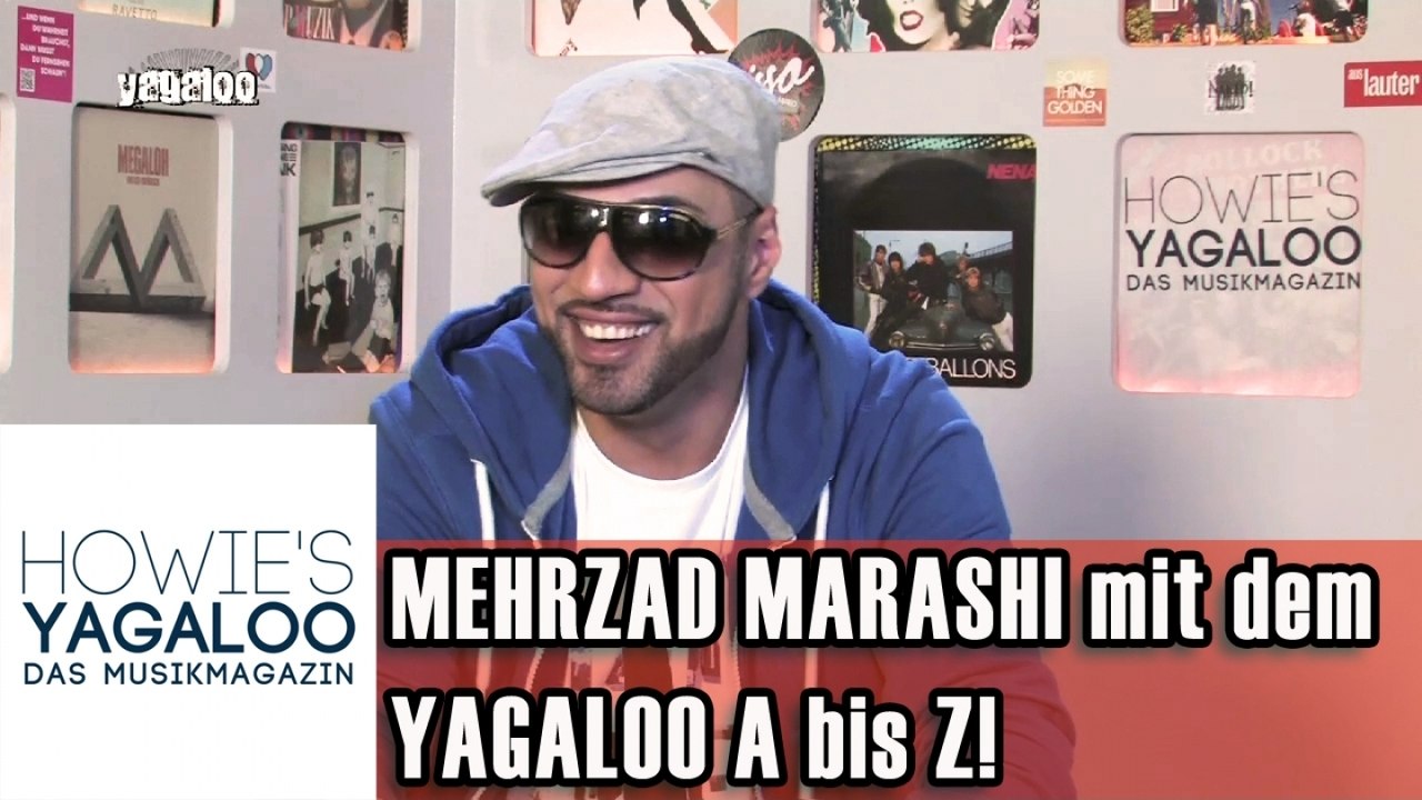 Mehrzad Marashi mit dem YAGALOO A-Z
