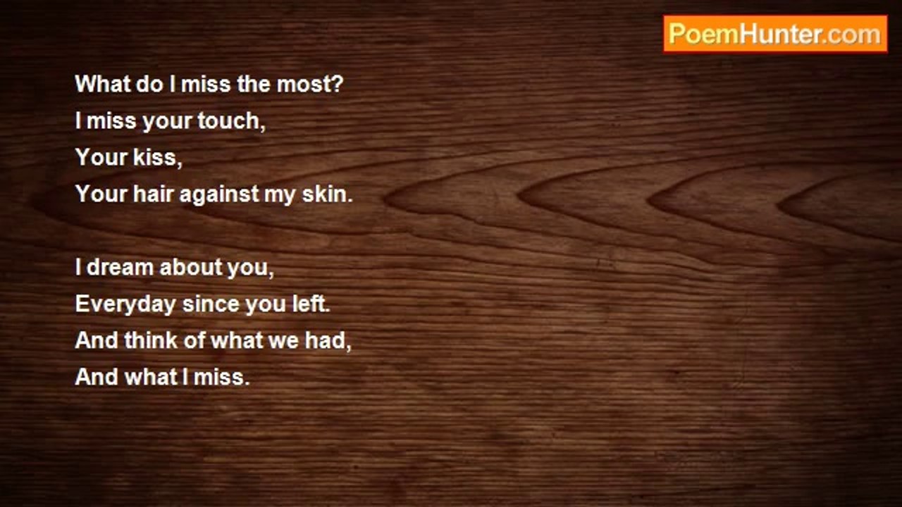 Brendon Secrist - What I Miss the Most