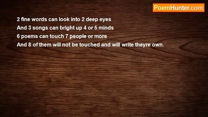 Sylvia from Holland - Many people, Few words