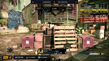 EGL SS : Supremacy vs Safe.Unleash : Round 1 - Map 4