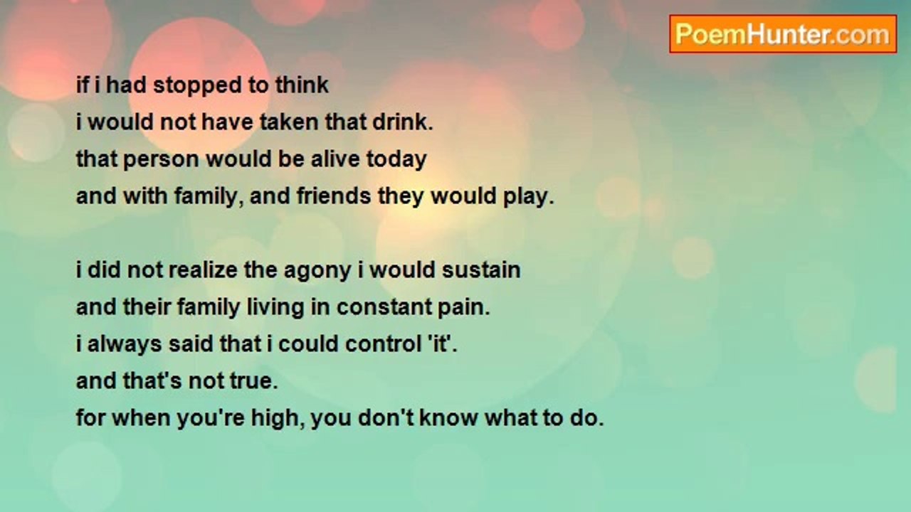 louis rams - Drunks Confession